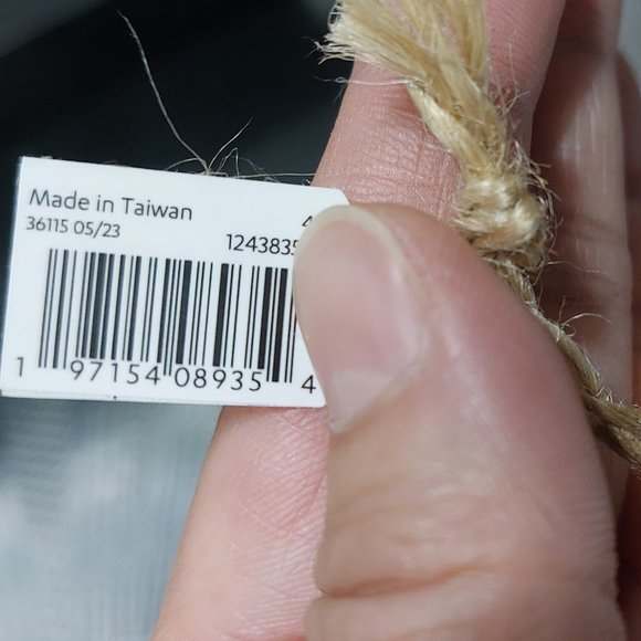 At Home TY Pennington Gold Rusted Toned Santa Ornament - Picture 4 of 6